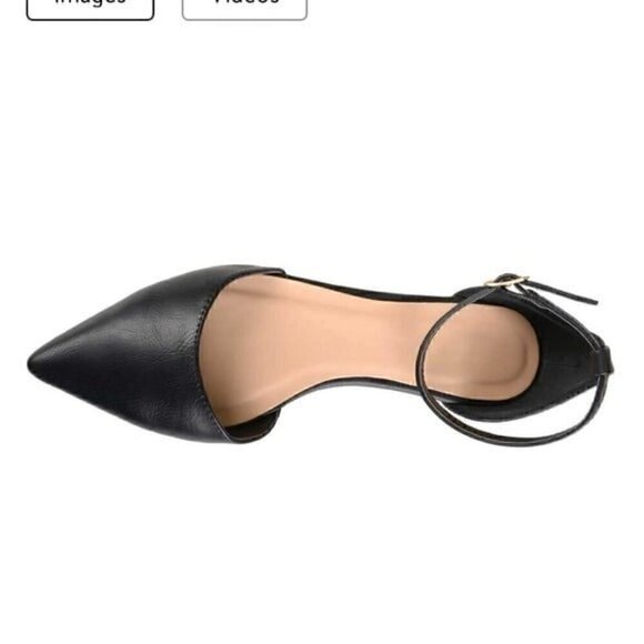 JOURNEE COLLECTION Reba Floral Flat Adjustable Ankle Strap Women’s SIZE 9W NEW - Picture 4 of 12